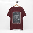 Dachshund Smoking Portrait Tee – Vintage Smokin' Dog Art T-Shirt