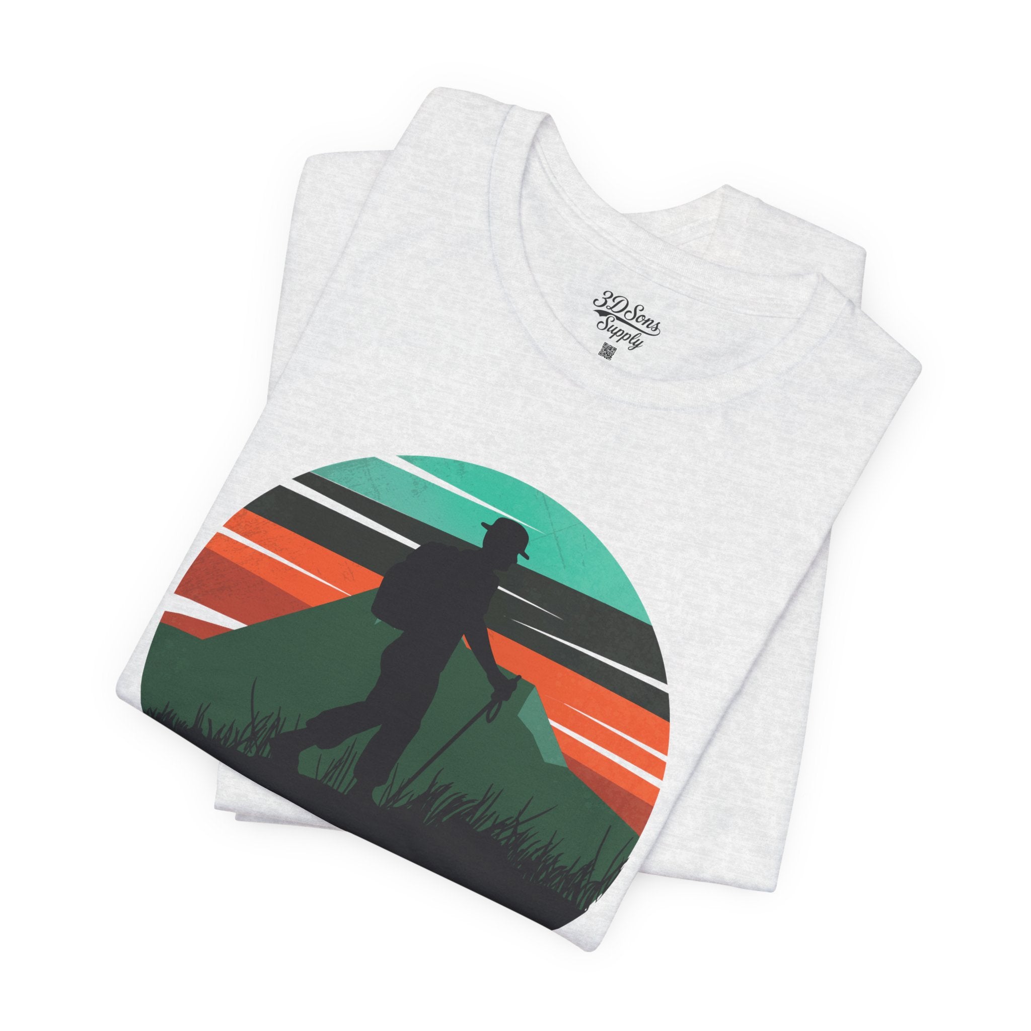 Chaos Coordinator Off Duty Hiking T-Shirt — Vintage Sunset Adventure Tee