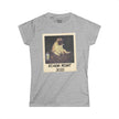 Personalized Polaroid Photo Tee – Custom Women's Softstyle T-Shirt
