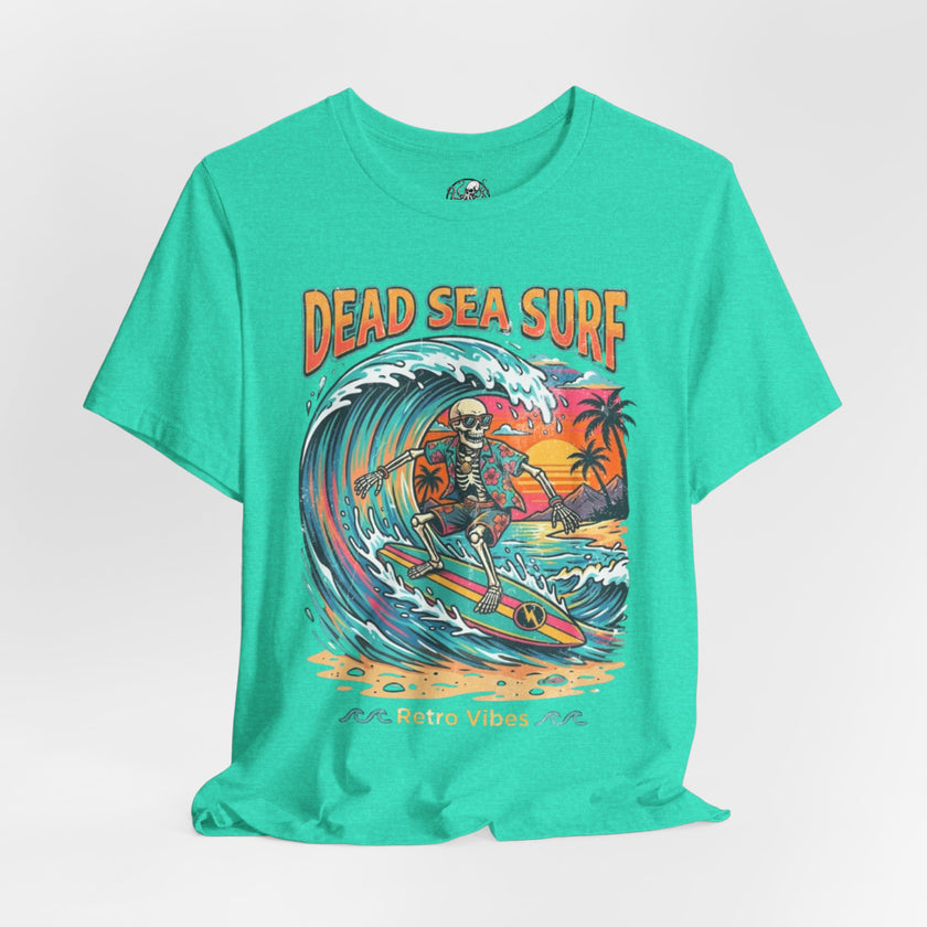 Dead Sea Surf Shark Attack T-Shirt | Bold Nautical Graphic Tee – 3D Sons Supply Co