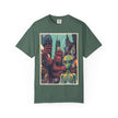 Alien & Bigfoot New York Times Square T-Shirt — Funny Urban Cryptid Tee