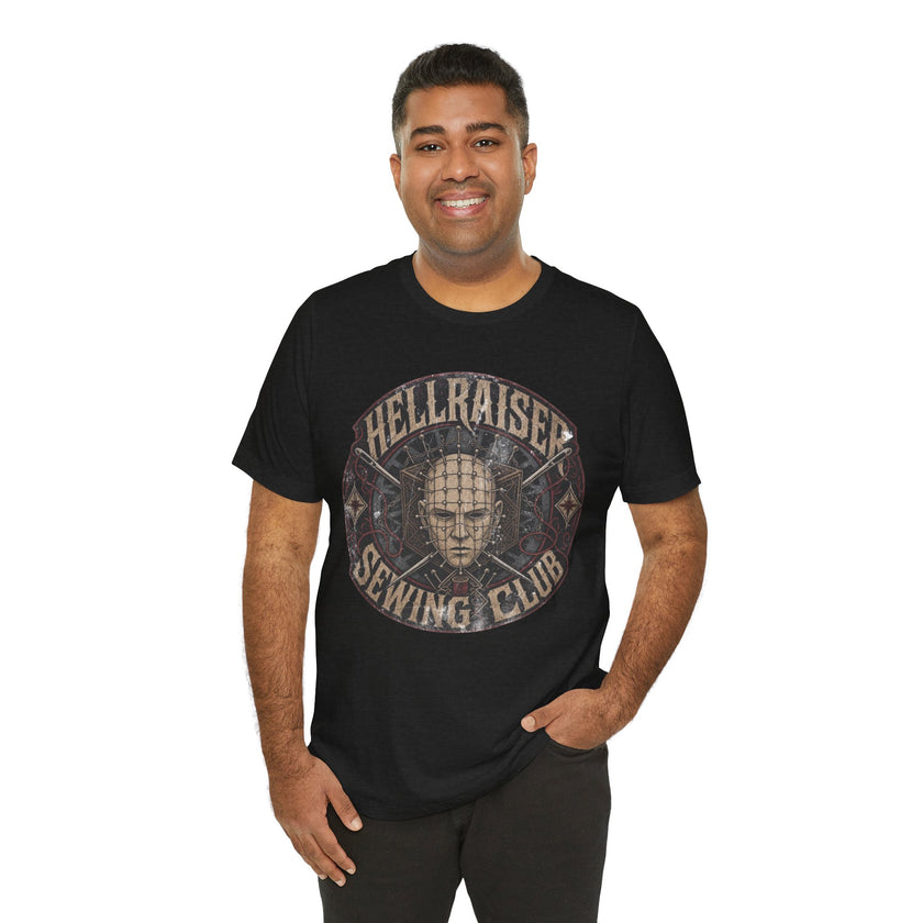 Hellraiser Sewing Club Tee - Vintage Horror Graphic T-Shirt
