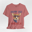 Happy 250 America! Corgi Sunglasses Patriotic Tee