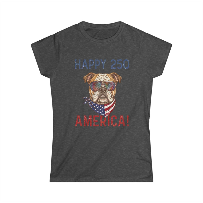 Patriotic Bulldog Tee - 