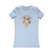 Women's Vintage Halloween Tee - 'Vintage Halloween Crew' Cute Pumpkin & Cat Graphic