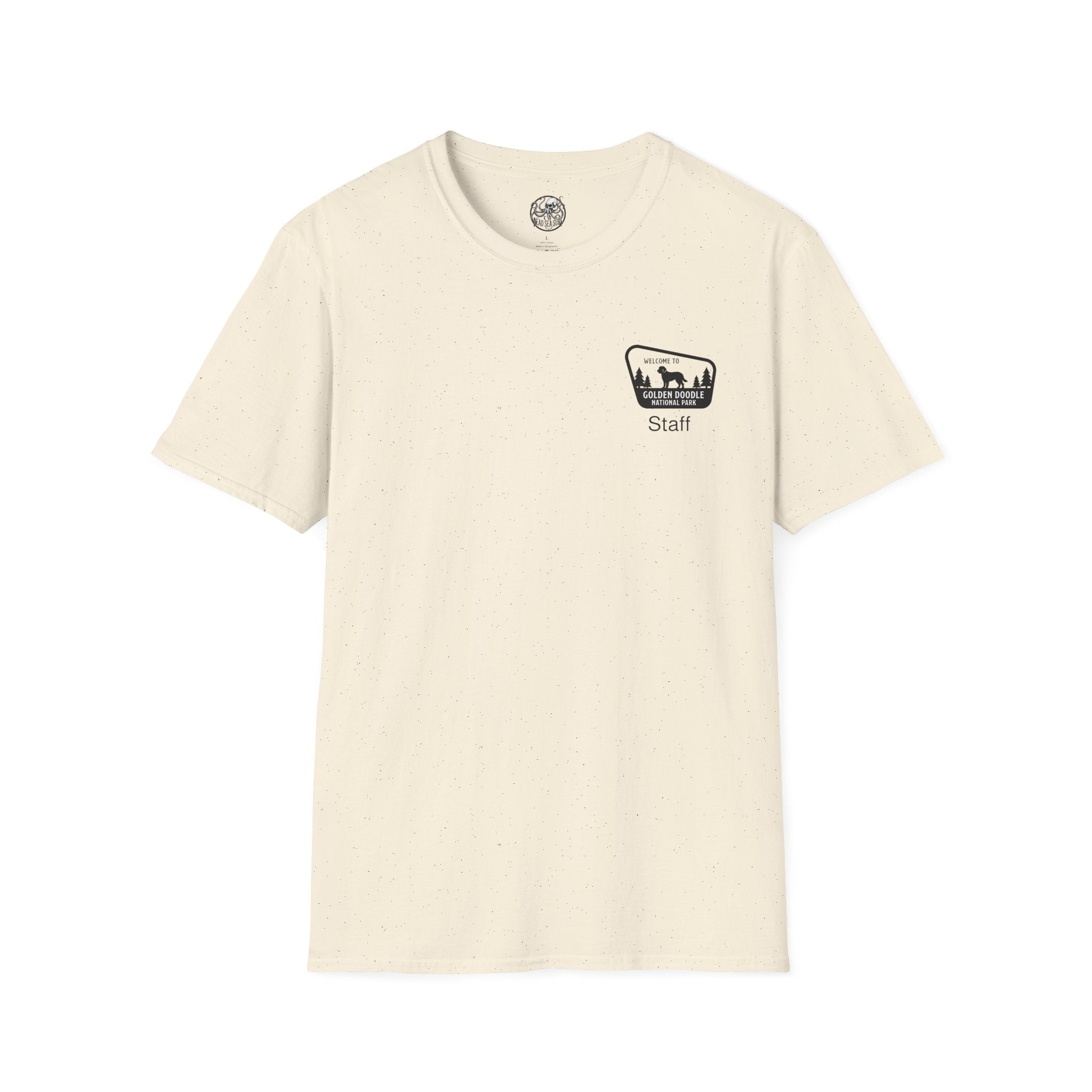 Golden Doodle National Park Staff T-Shirt | Retro Dog Lover Tee – 3D Sons Supply Co