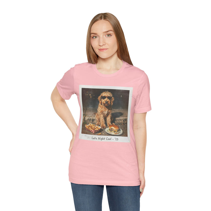 Dog Diner T-Shirt — 'Late Night Cool' Graphic Tee