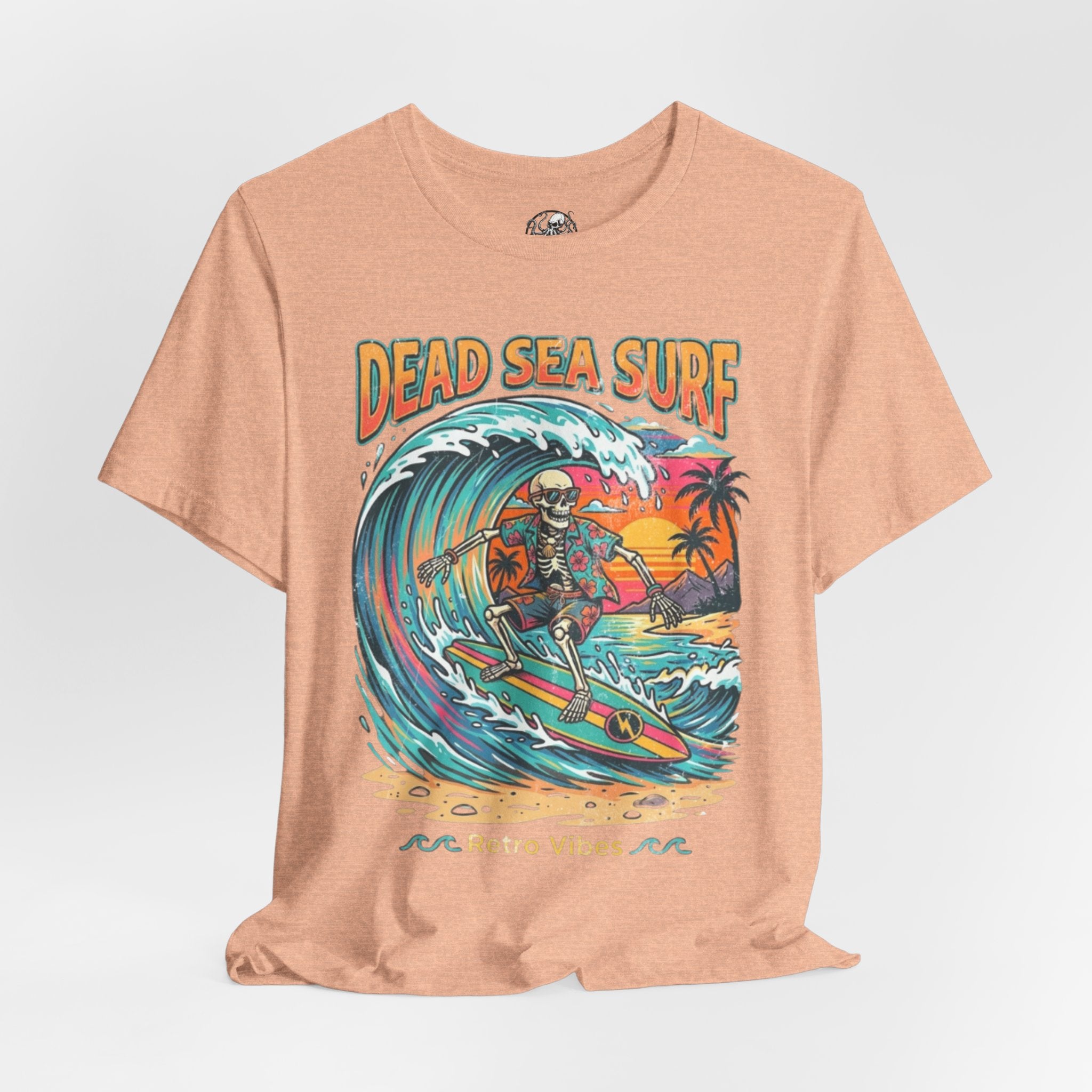 Dead Sea Surf Shark Attack T-Shirt | Bold Nautical Graphic Tee – 3D Sons Supply Co