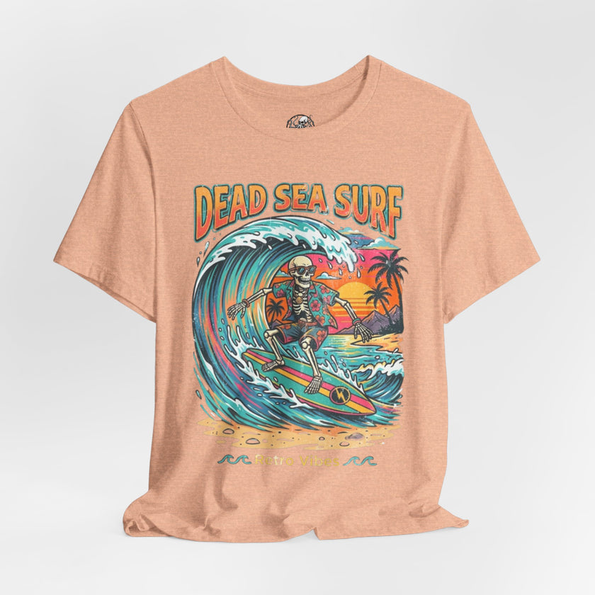 Dead Sea Surf Shark Attack T-Shirt | Bold Nautical Graphic Tee – 3D Sons Supply Co