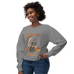 Vintage Halloween Cat Crewneck Sweatshirt | Retro Moon, Pumpkins, Witch Hat