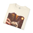 Pug At The Bar T-Shirt — Funny Vintage Pug Drinking Graphic Tee