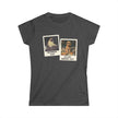 Personalized Polaroid Photo Women's Tee — Custom 2-Image Keepsake