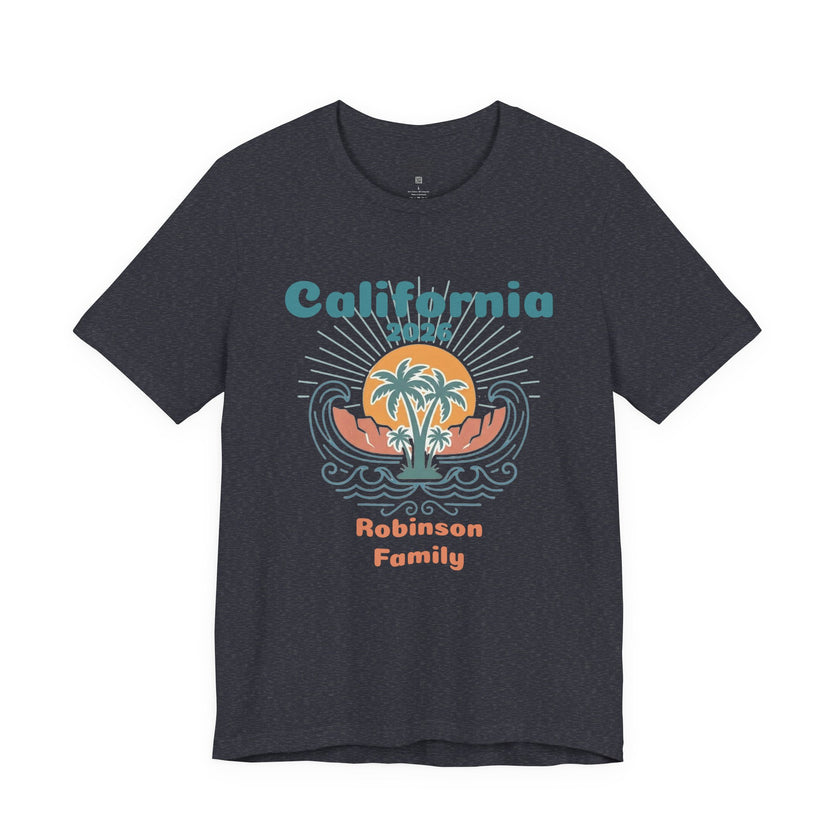 Personalized Family Vacation T-Shirt