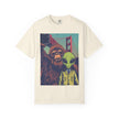 Alien & Bigfoot Golden Gate Bridge T-Shirt — San Francisco UFO & Cryptid Tee