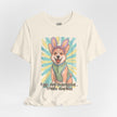 Easter Dog Tee — “Eggs Are Overrated...Treats Are Not” Corgi Retro Graphic T-Shirt