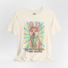 Easter Dog Tee — “Eggs Are Overrated...Treats Are Not” Corgi Retro Graphic T-Shirt