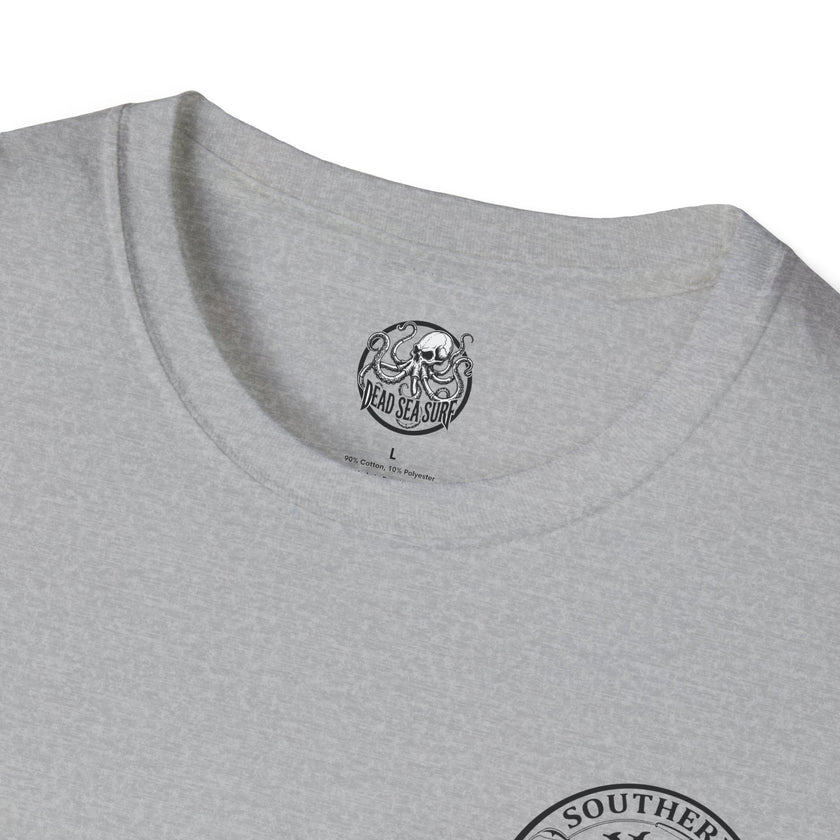 Southern Hooker Fish Graphic T-Shirt | Bass Fishing Retro Logo Tee – 3D Sons Supply Co