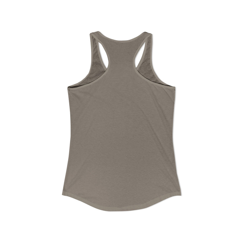 1776 Longhorn Skull Women's Racerback Tank
