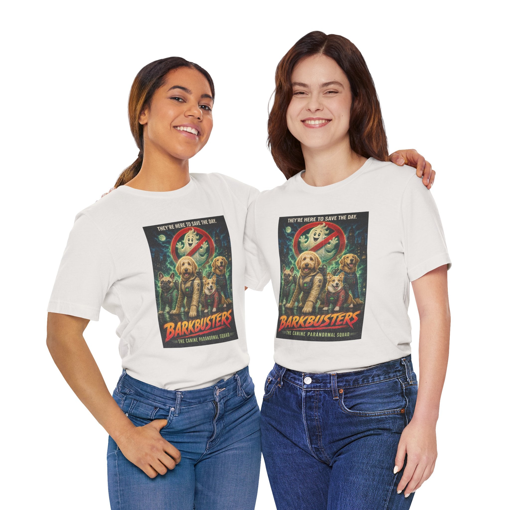 Barkbusters Retro Dog Movie Tee — 