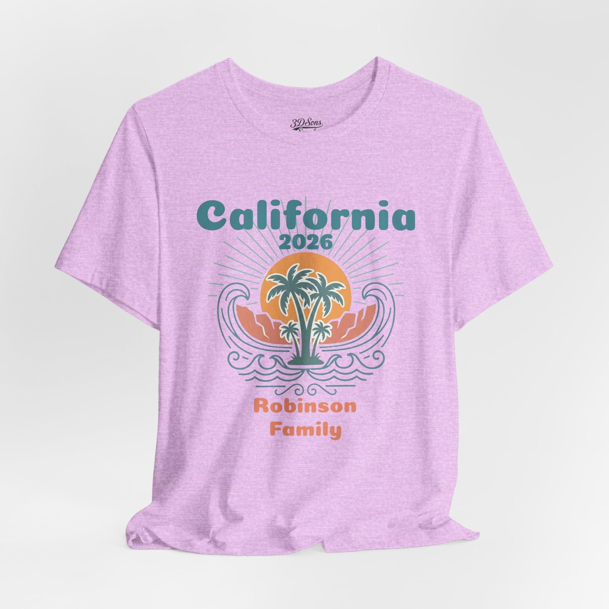 Personalized Family Vacation T-Shirt