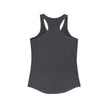 Smoking German Shepard Photo Racerback Tank — Vintage Pup Graphic
