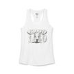 1776 Longhorn Skull Women's Racerback Tank