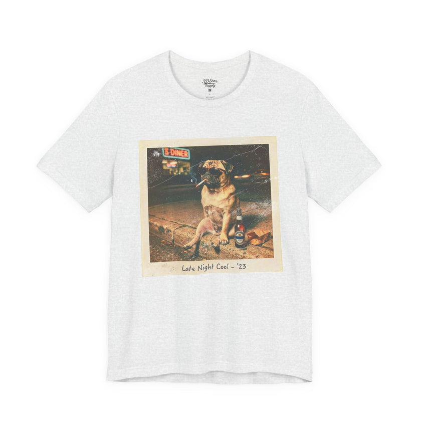 Vintage Pug Photo Tee — 