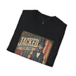 Jacked for July 4th T-Shirt | Patriotic Buff Abraham Lincoln Flag Design