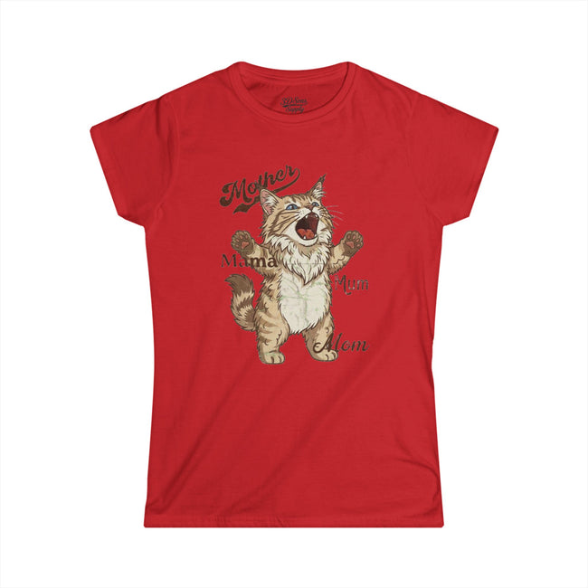 Maine Coon Cat Mama Mother's Day Tee