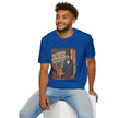 Jacked for July 4th T-Shirt | Patriotic Buff Abraham Lincoln Flag Design