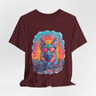 German Shepherd Retro 90s Vice City Tee