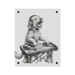 Doodle DJ with Turntable Acrylic Wall Art Panels | Music Room Decor