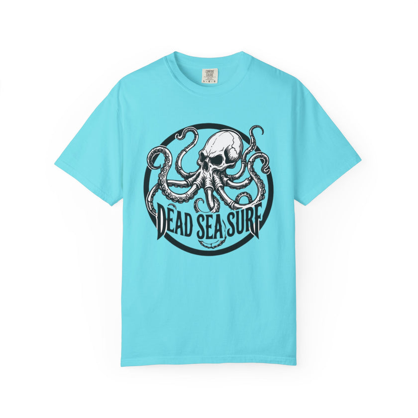 Dead Sea Surf Octopus Kraken Skull Tee | Nautical Surf Graphic Shirt – 3D Sons Supply Co