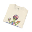 American Alien with Hot Dog and Beer T-Shirt | USA Flag Cap Fourth of July