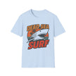Dead Sea Surf Shark Tee | Summer Vintage Surf Palm Sunset Shirt – 3D Sons Supply Co