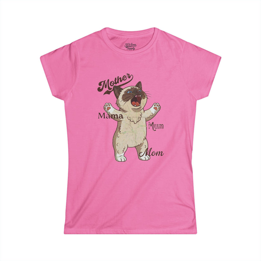 Ragdoll Cat Mama Mother's Day Tee