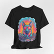German Shepherd Retro 90s Vice City Tee