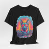 German Shepherd Retro 90s Vice City Tee