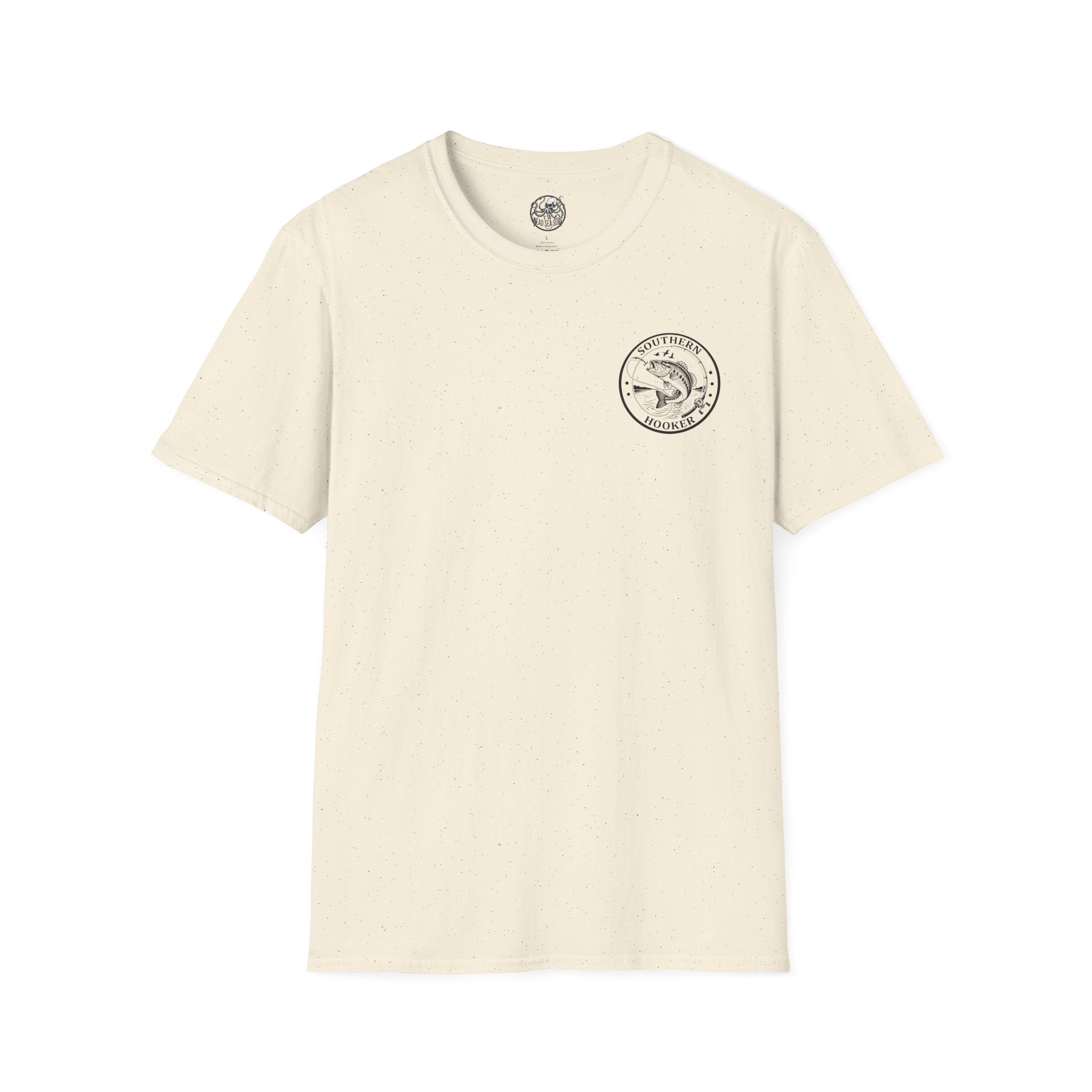 Southern Hooker Fish Graphic T-Shirt | Bass Fishing Retro Logo Tee – 3D Sons Supply Co