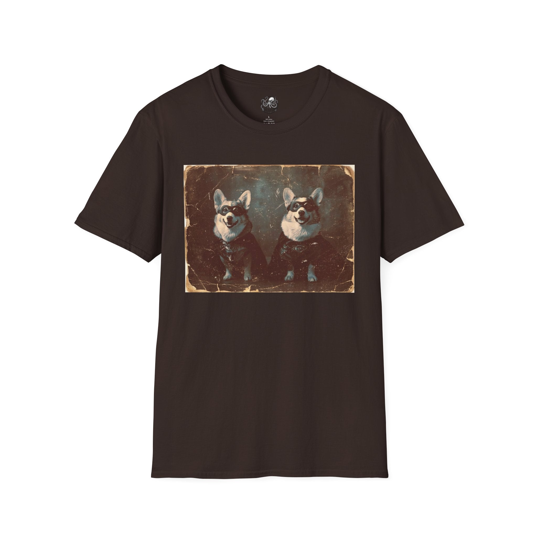 Corgi Superhero Vintage T-Shirt