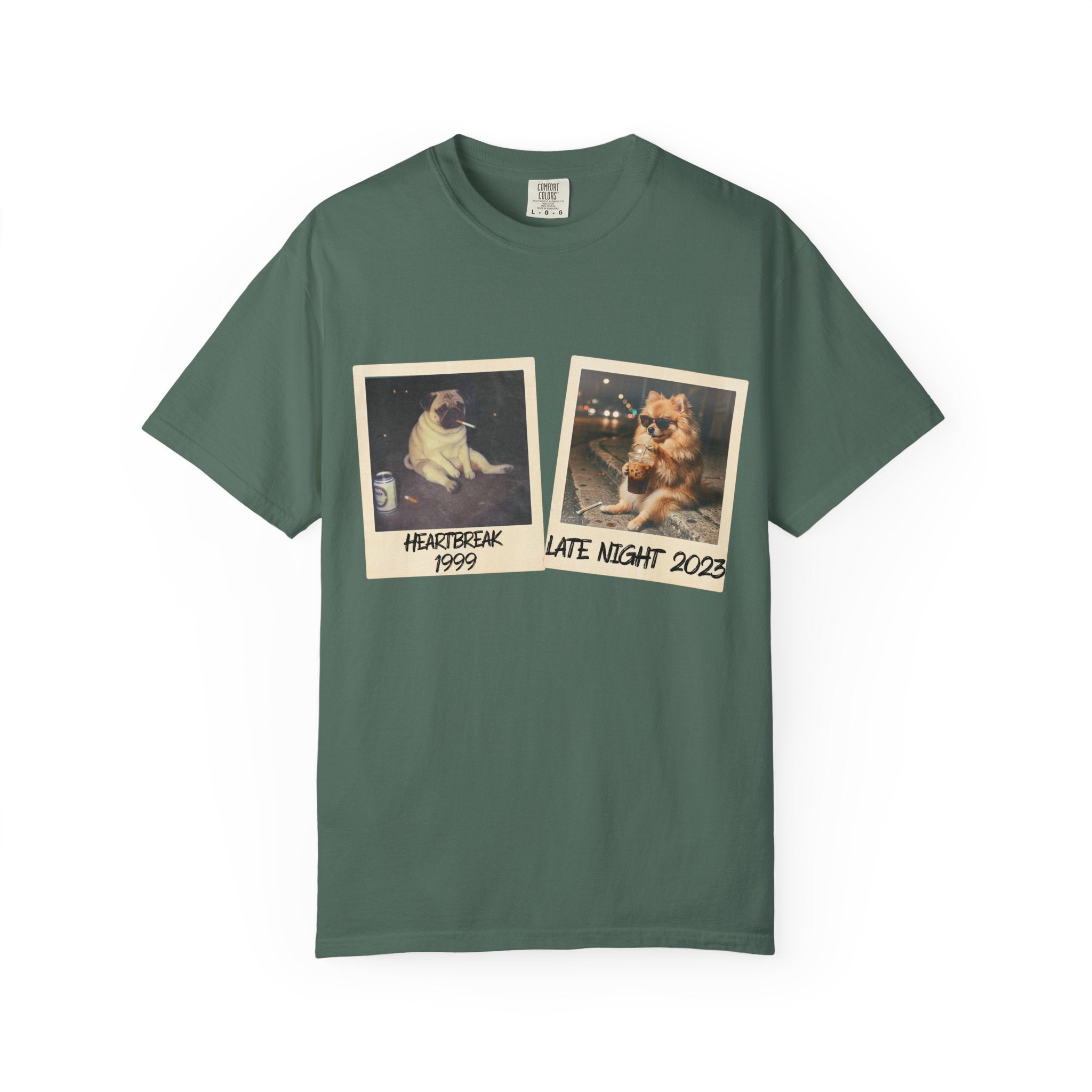Personalized Polaroid Photo T-Shirt — Custom 2-Image Keepsake