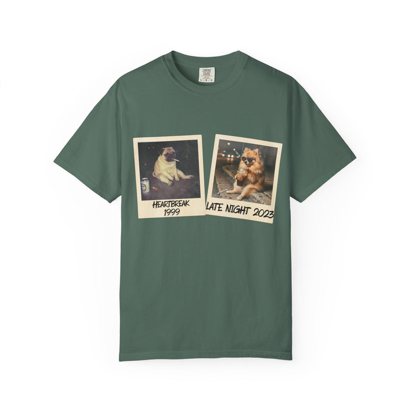 Personalized Polaroid Photo T-Shirt — Custom 2-Image Keepsake