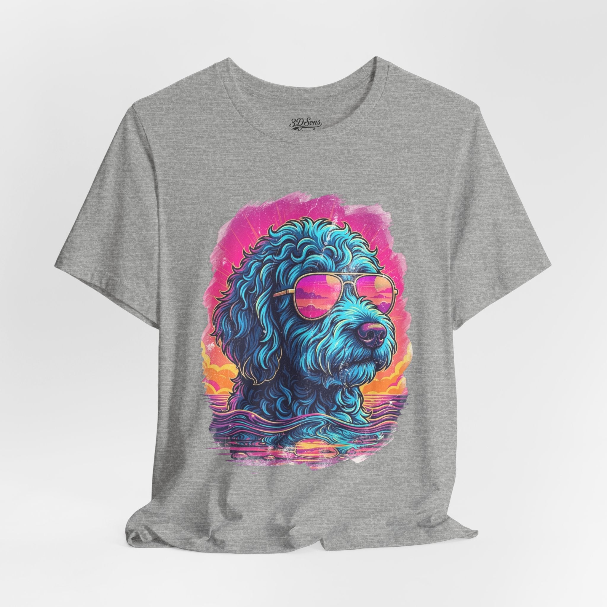 Doodle Vice City 90s Retro Tee — Funny Vintage Style T-Shirt