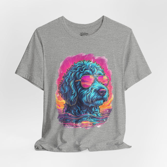 Doodle Vice City 90s Retro Tee — Funny Vintage Style T-Shirt