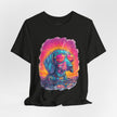 Dachshund Vice City Retro Tee 90's style