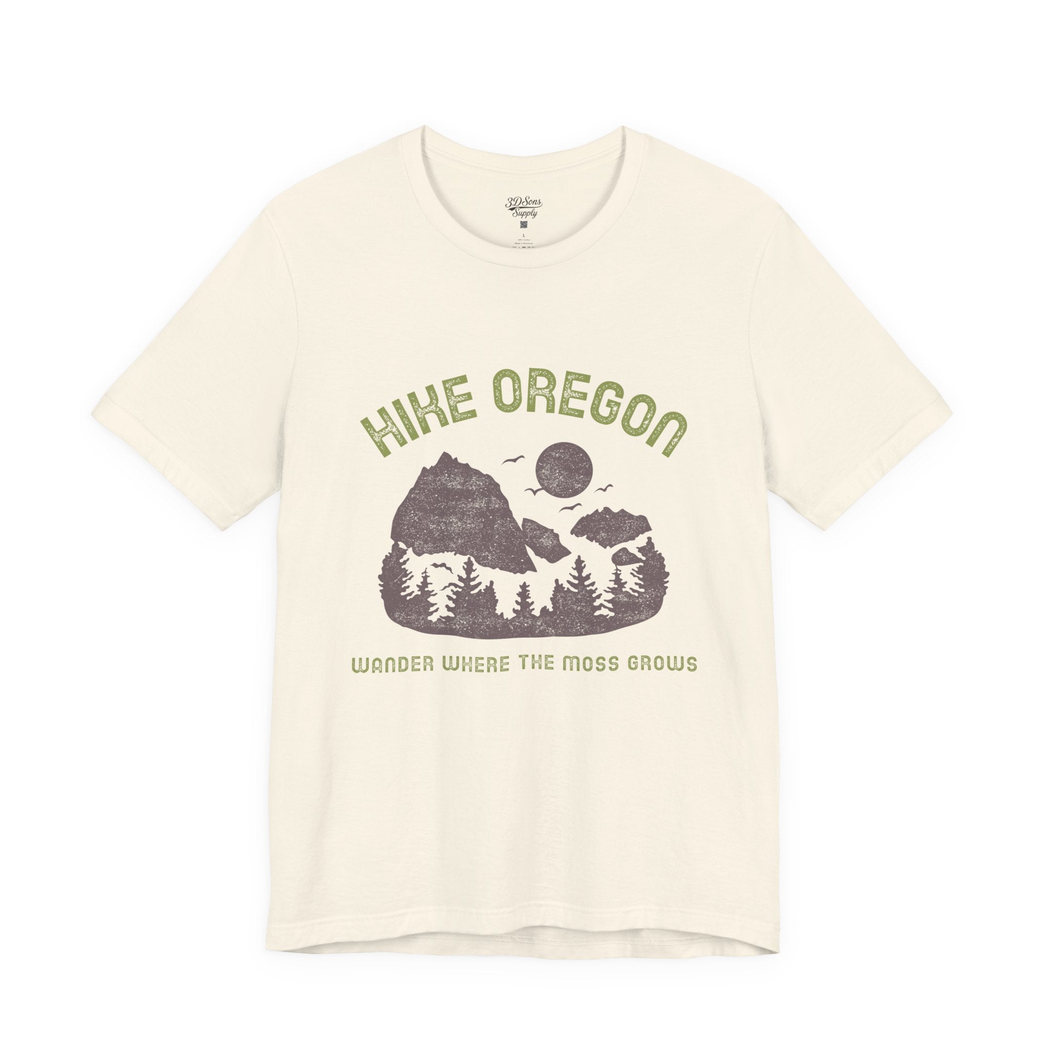 Hike Oregon Adventure Tee — Hiking Graphic T-Shirt