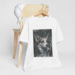 Smoking Corgi Graphic Tee – Retro Dog Portrait T-Shirt
