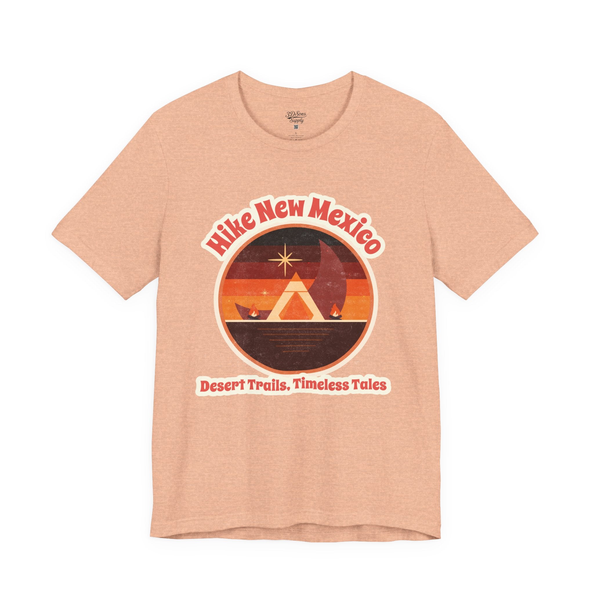 Hike New Mexico T‑Shirt — My Kind of Therapy Hiking Tee