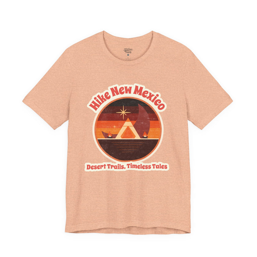 Hike New Mexico T‑Shirt — My Kind of Therapy Hiking Tee