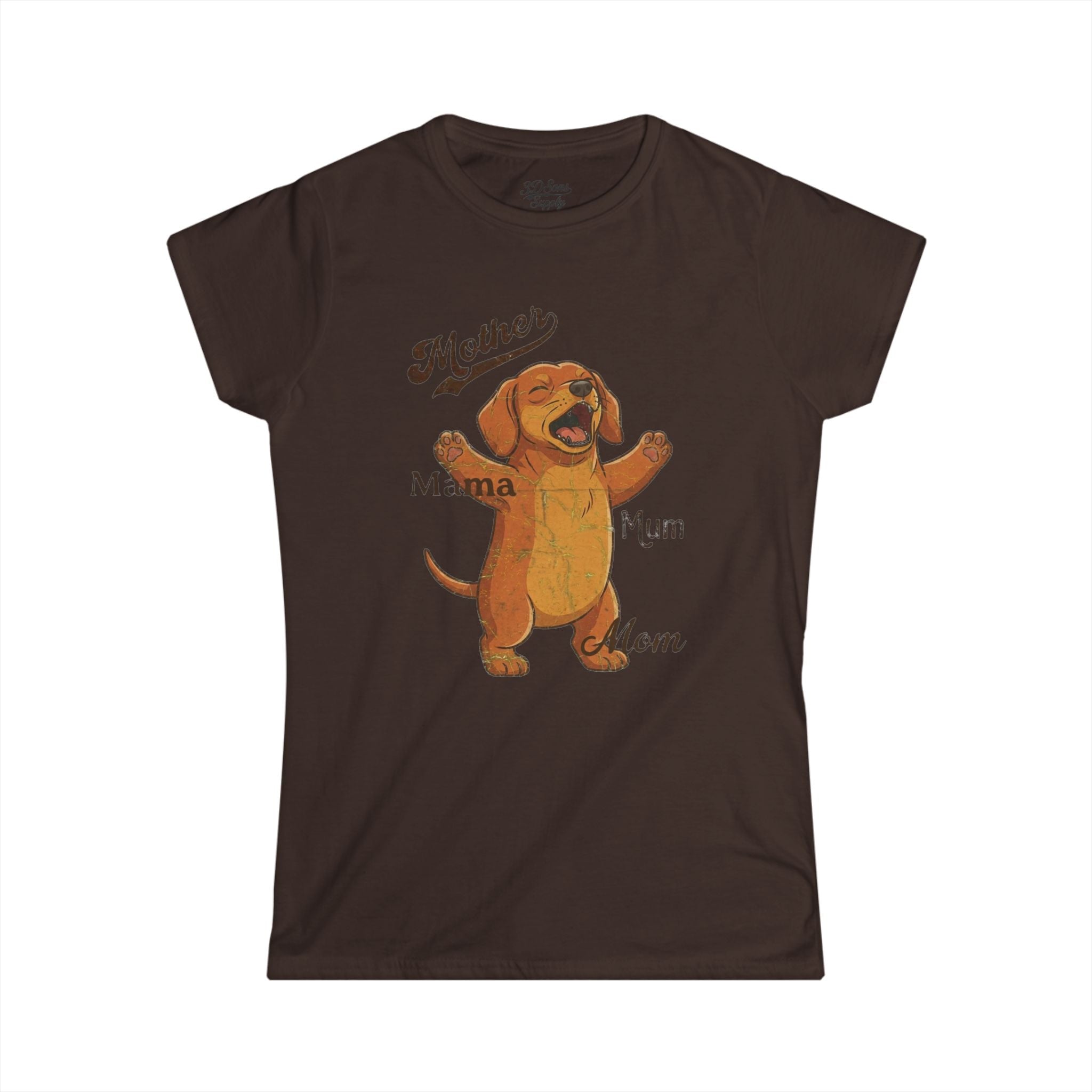 Mother's Day Dachshund Mom Tee — Wiener Dog Mama T-Shirt